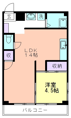 セザール麻美の間取り