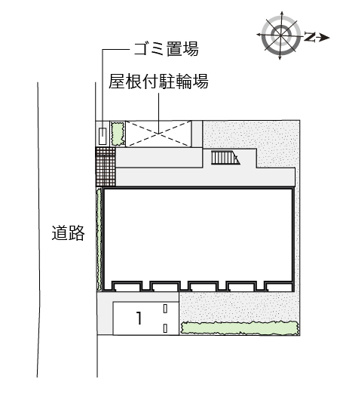 【区画図】 | レオネクストＬｏｖｉｎ　Ⅲ