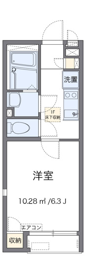 【間取り】 | レオネクストＬｏｖｉｎ　Ⅲ