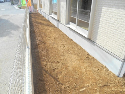 【展望】 | 川口市安行北谷/新築分譲住宅全1棟 | お庭。