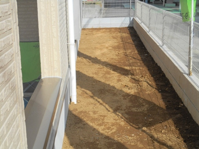 【展望】 | 川口市安行北谷/新築分譲住宅全1棟 | お庭。