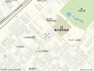 【地図】 | サニーヒルズ泉大津　Ａ棟