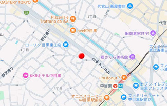 【地図】 | 中目黒ウエスト　※他号室の写真です