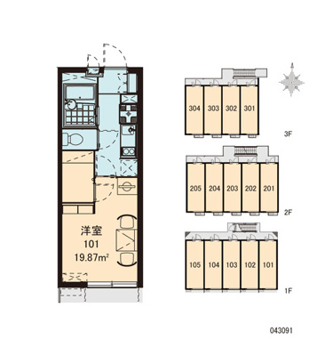 【区画図】 | 紅花Ⅱ