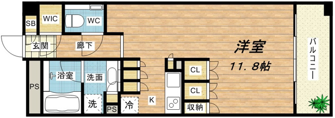 【間取り】 | ガリレオ新町（南棟）