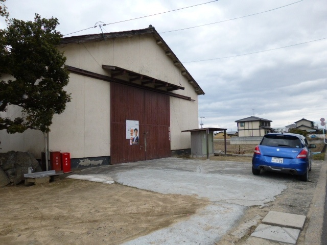 倉敷市連島町西之浦の倉庫の駐車場|駐車スペース
