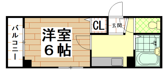 ペントハウス長瀬( 近畿大学 一人暮らし )の間取り