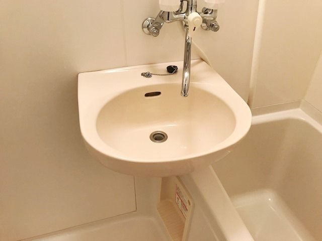 リバーサイド金岡Ⅱ番館の独立洗面台
