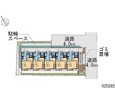 【区画図】 | 和 | 敷地内に駐輪スペース、ゴミ置き場あります。