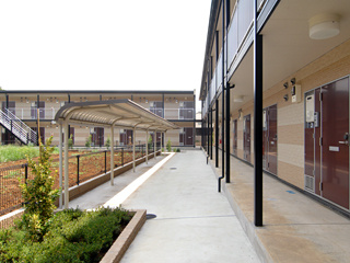 【エントランス】 | サンサーラ | 屋根付き駐輪場あります