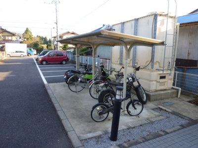 【その他共用部分】 | プリマヴェーラ | 屋根付き駐輪場