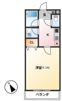 【間取り】 | ＰＡＲＫ　ＶＩＥＷ