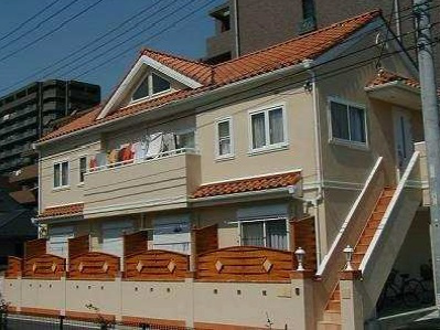 市川市妙典６丁目のアパートの外観
