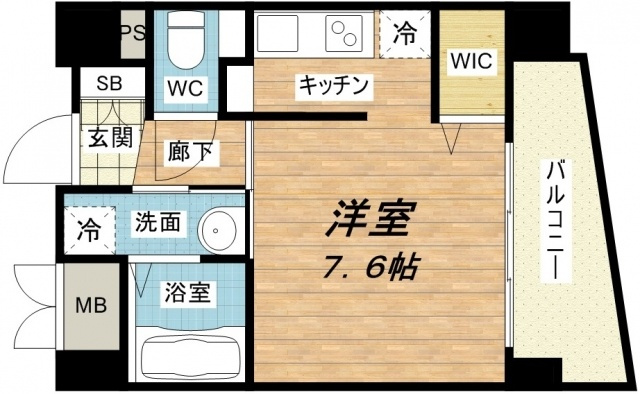 【間取り】 | ウィスタリア京橋