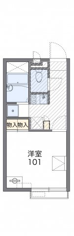 【間取り】 | レオパレスカンパーナ