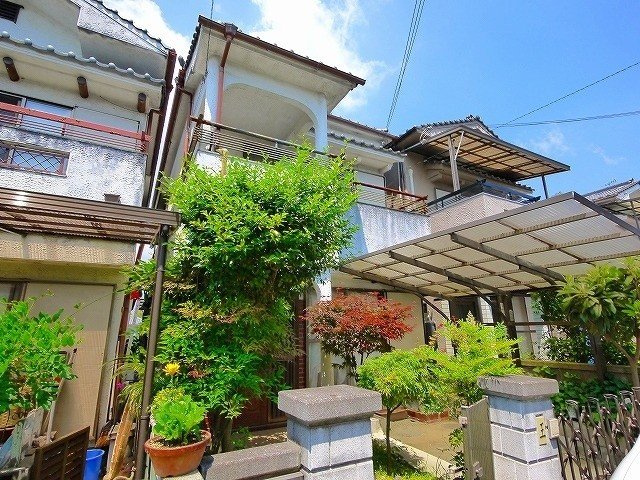 古市町戸建の外観|キレイな外観です。