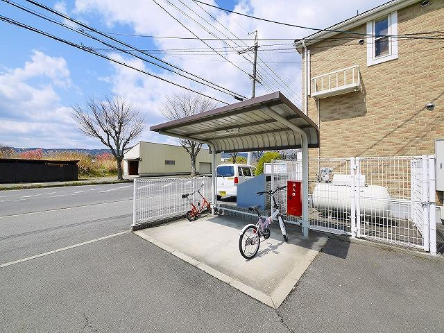グレイス・ヴィラ（小泉町）のその他共用部分|自転車置き場完備