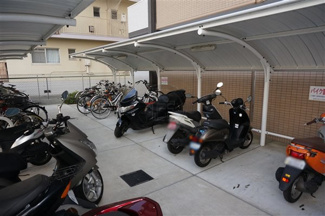 【その他共用部分】 | バイク置き場
