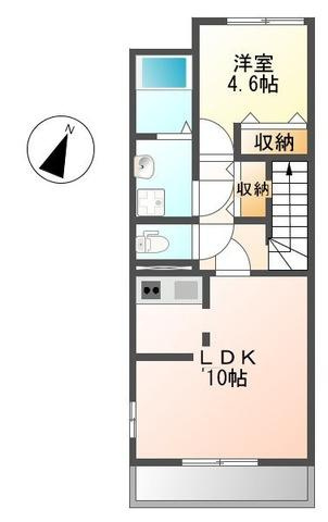 ガーデンシティBの間取り