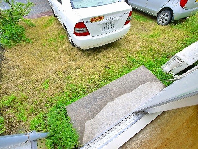 エステートピアオクムラのバルコニー|開放的で明るい空間を演出してくれるバルコニーです