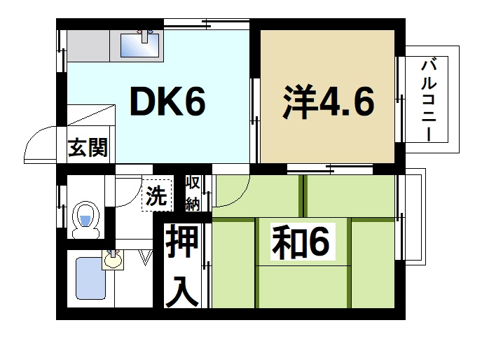 エステートピアオクムラの間取り|ファミリーさんにおススメの間取りです。