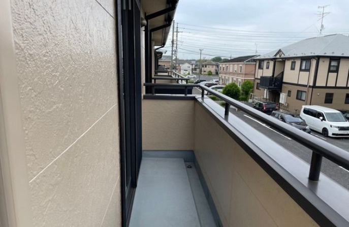 藤ヶ丘ビレッジＡ棟のバルコニー
