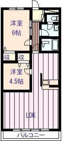 メゾン・ボヌールの間取り