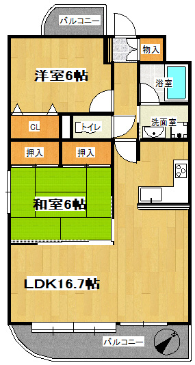 【間取り】 | アルタ・コート21