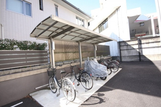 【その他共用部分】 | カーサ・インテルノ　　　屋根付き駐輪場