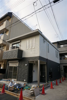【外観】 | 黒白の二色使いがおしゃれです
