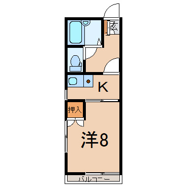 クレールⅢの間取り