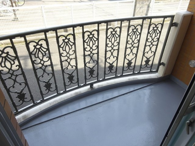 サンフレッシュ西下台のバルコニー