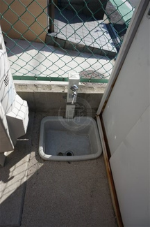 【駐車場】 | 散水栓付なので洗車にも便利です