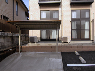 【その他共用部分】 | 景 | 屋根付き駐車場