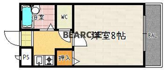 【間取り】 | ラナイハイム北花山