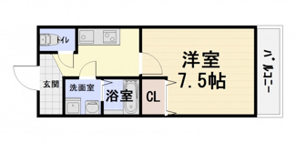 【間取り】 | フジパレス浜寺ノースV番館