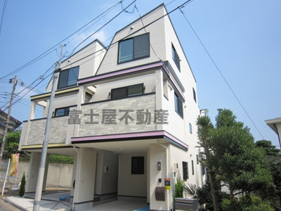 【外観】 | 板橋区 四葉１丁目 新築一戸建て 全４棟 Ａ号棟 | こちらの物件は弊社のお客様にてご契約頂きました。