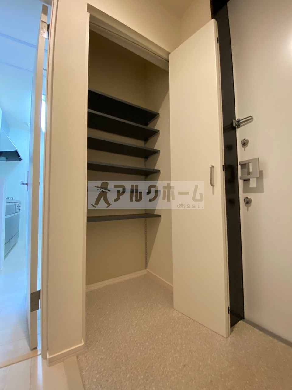 フレシールの玄関