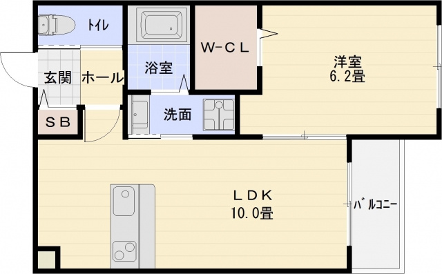 フレシールの間取り