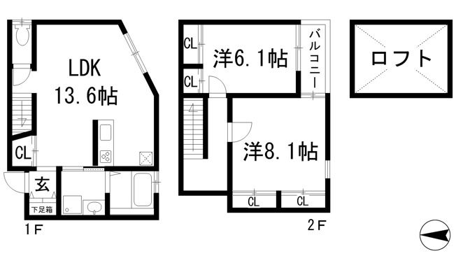 【間取り】 | グリーンカーサ