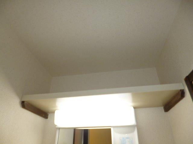 グリーンコーポの洗面所|洗面所棚