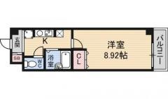 【間取り】 | アルビオン新北野