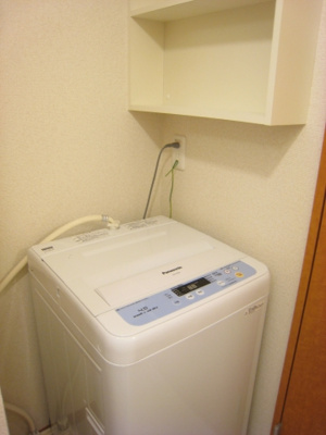 【展望】 | パピヨン | 洗濯機が最初からついています。