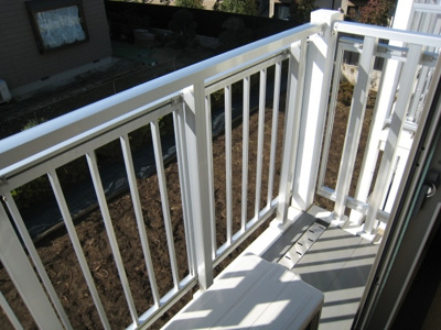 【バルコニー】 | 花鳥風月 | １階テラス、２階バルコニーがあります。メゾネットタイプの特典！