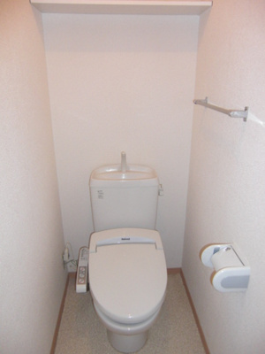 【トイレ】 | リベルテ空港東 | 同タイプ部屋