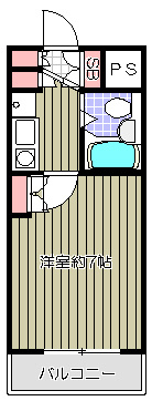【間取り】 | イーストコートS | 間取り