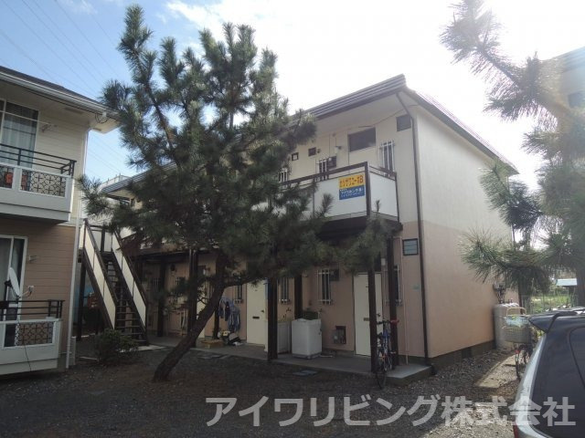 カツザワコーポBの外観|バストイレ別物件【カツザワコーポB】