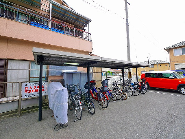レスパス　デュルポ堀内Ｂのその他共用部分|駐輪場