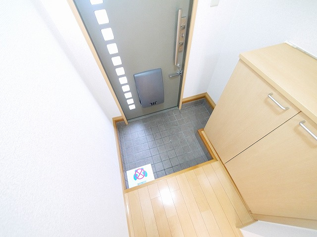 レスパス　デュルポ堀内Ｂの玄関|毎日通る玄関はこちらです