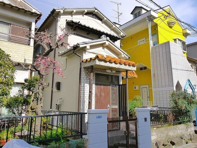 下川貸家の外観